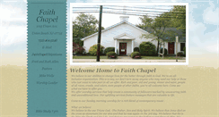 Desktop Screenshot of faithchapelub.com