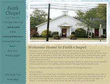 Tablet Screenshot of faithchapelub.com
